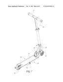 MARKING DEVICE FOR A PERSONAL MOBILITY VEHICLE diagram and image