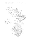 VEHICLE SEAT SUPPORTING DEVICE diagram and image