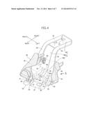 VEHICLE SEAT SUPPORTING DEVICE diagram and image