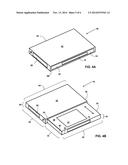 PERSONAL HANDHELD ELECTRONIC DEVICE WITH A TOUCHSCREEN ON A PERIPHERAL     SURFACE diagram and image