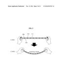 APPARATUS AND METHOD FOR MEASURING BENDING AND TOUCH USING OPTICAL     WAVEGUIDE diagram and image