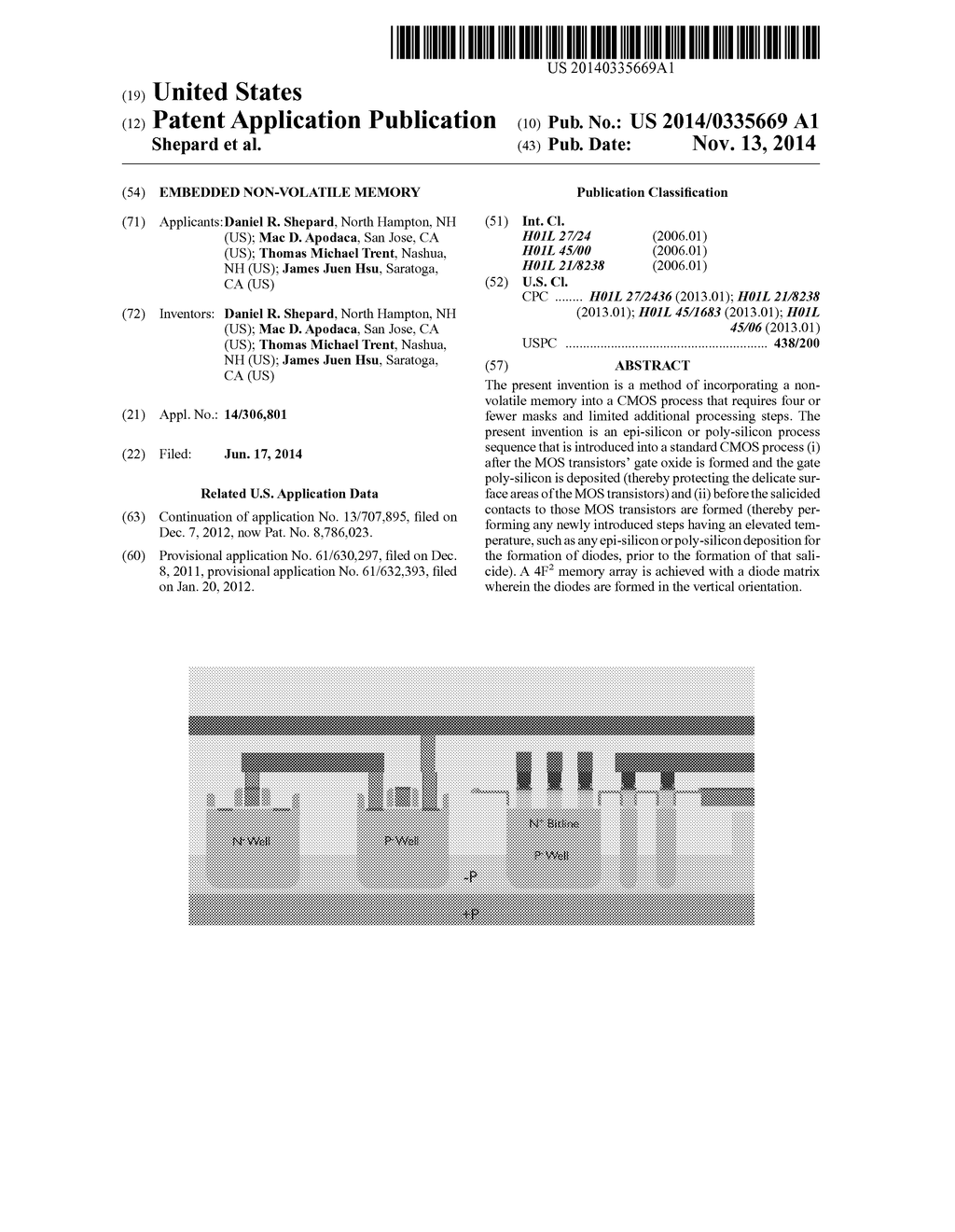 EMBEDDED NON-VOLATILE MEMORY - diagram, schematic, and image 01