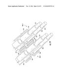 HIGH DATA RATE CONNECTORS AND CABLE ASSEMBLIES THAT ARE SUITABLE FOR HARSH     ENVIRONMENTS AND RELATED METHODS AND SYSTEMS diagram and image