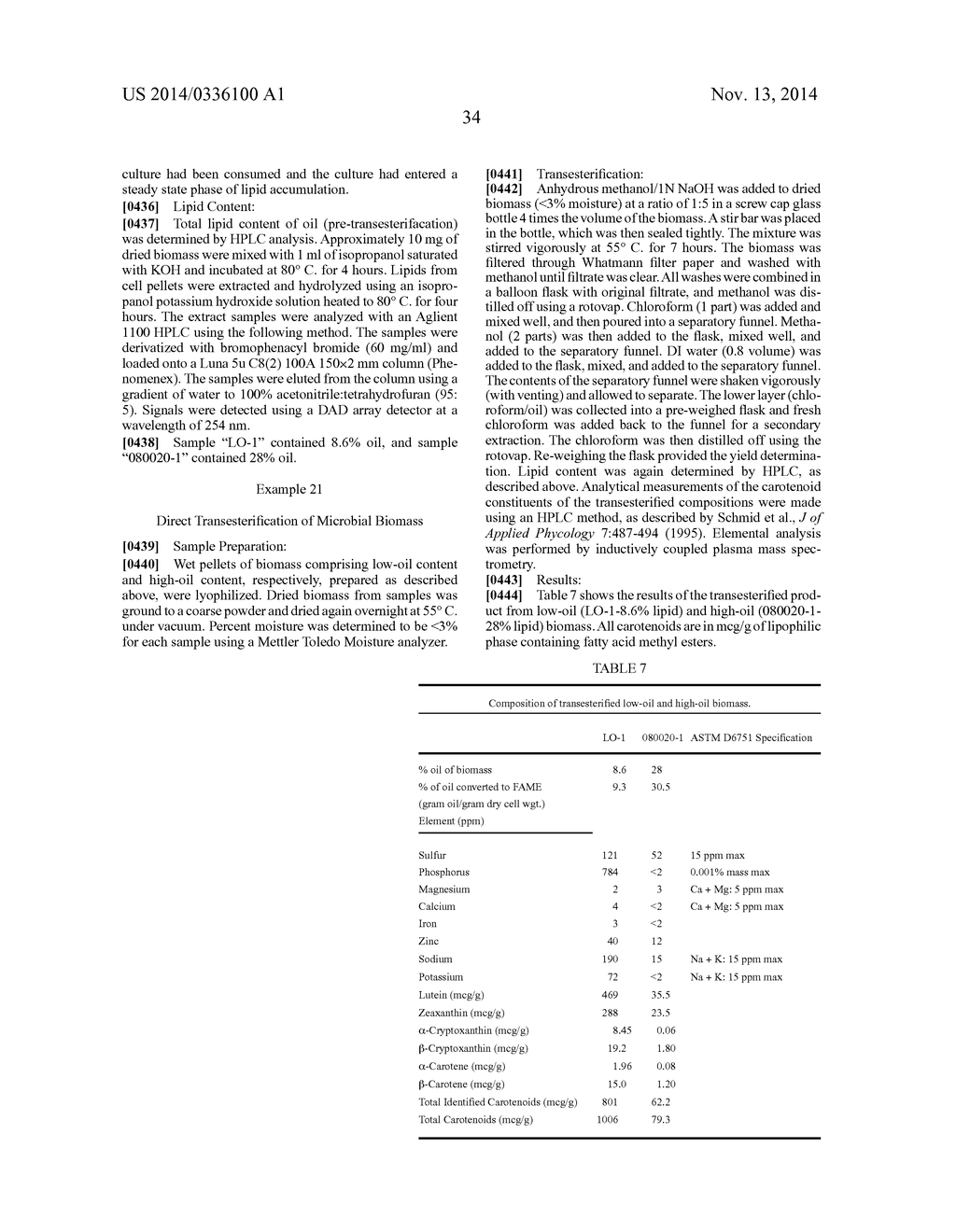 Modified Lipids Produced from Oil-Bearing Microbial Biomass and Oils - diagram, schematic, and image 73