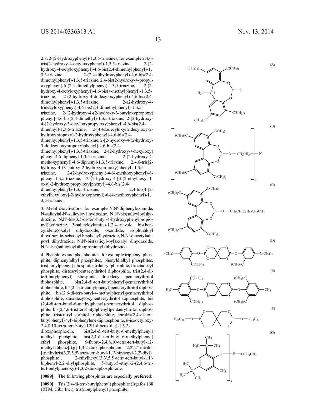 STERICALLY HINDERED AMINE STABILIZER - diagram, schematic, and image 14