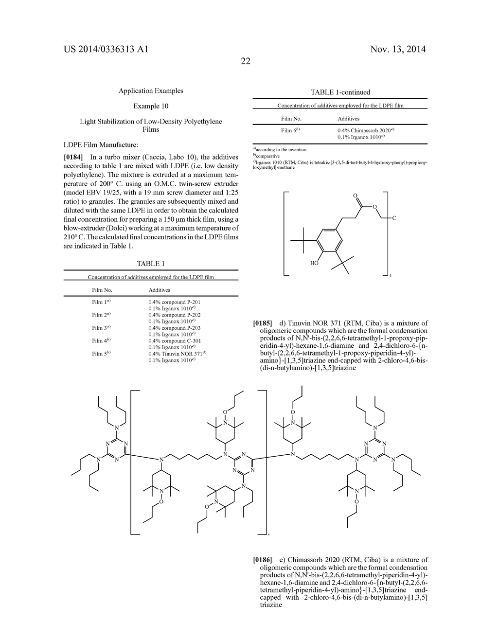 STERICALLY HINDERED AMINE STABILIZER - diagram, schematic, and image 23