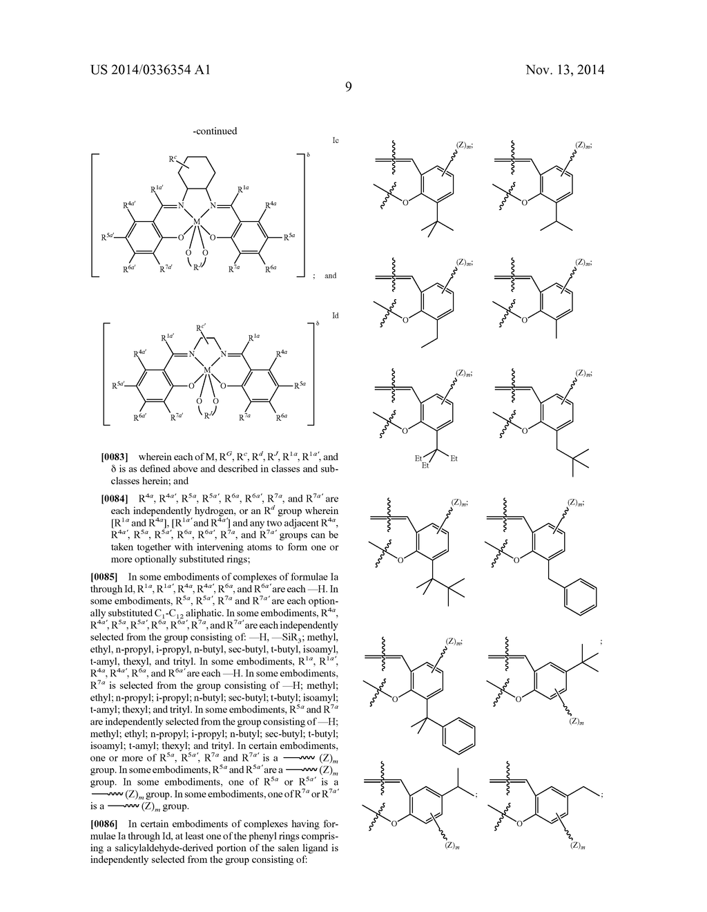 SALEN COMPLEXES WITH DIANIONIC COUNTERIONS - diagram, schematic, and image 23