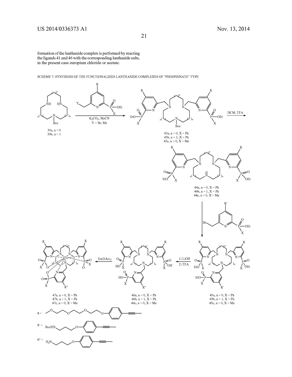 NOVEL COMPLEXING AGENTS AND CORRESPONDING LANTHANIDE COMPLEXES - diagram, schematic, and image 24