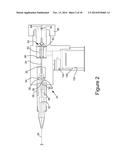 METHOD AND APPARATUS FOR FIBERSCOPE EMPLOYING SINGLE FIBER BUNDLE FOR     CO-PROPAGATION OF IMAGE AND ILLUMINATION diagram and image