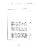 METHOD FOR CONTROLLING A VIRTUAL KEYBOARD FROM A TOUCHPAD OF A     COMPUTERIZED DEVICE diagram and image