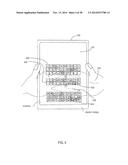 METHOD FOR CONTROLLING A VIRTUAL KEYBOARD FROM A TOUCHPAD OF A     COMPUTERIZED DEVICE diagram and image