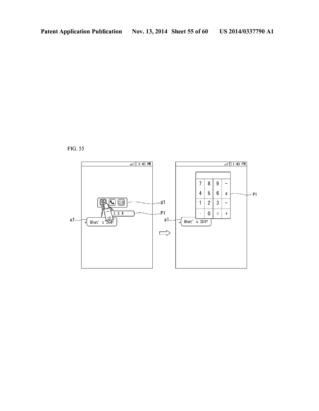 MOBILE TERMINAL AND METHOD FOR CONTROLLING THE SAME - diagram, schematic, and image 56