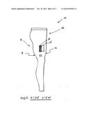 Sporting garment and corresponding sock, attachment member and kits diagram and image