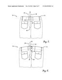 ADJUSTABLE CLOTHING ARTICLES AND METHODS OF USE diagram and image