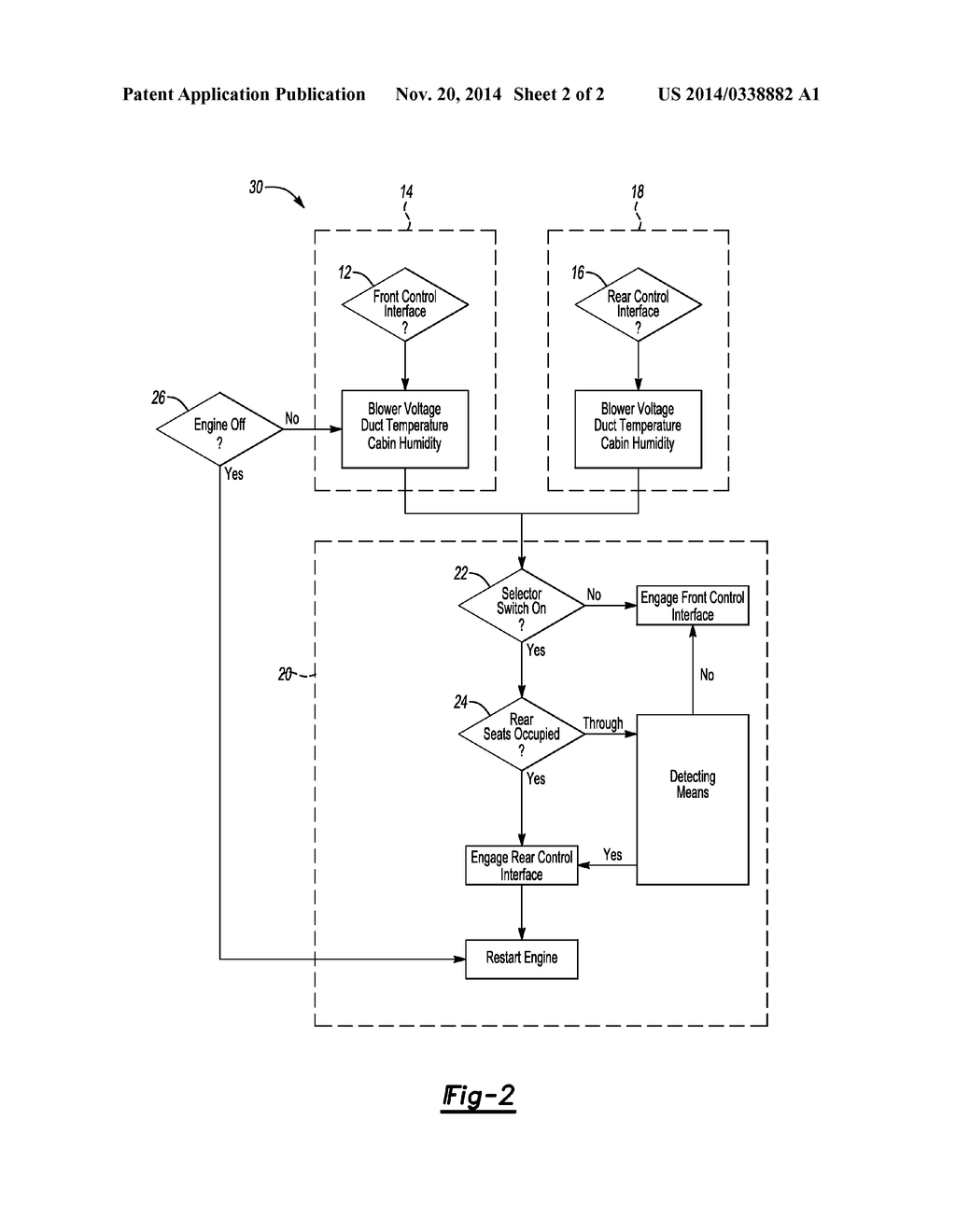 HVAC Control for Vehicles with Start/Stop Engines - diagram, schematic, and image 03