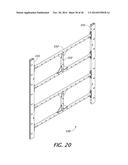 Safety Barrier Netting System With Rigid Panel Net Supports And Stopper     Mechanisms diagram and image