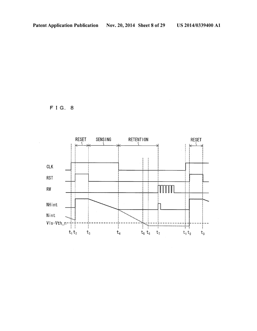 METHOD FOR OPERATING OPTICAL SENSOR CIRCUIT, AND METHOD FOR OPERATING     DISPLAY APPARATUS PROVIDED WITH OPTICAL SENSOR CIRCUIT - diagram, schematic, and image 09