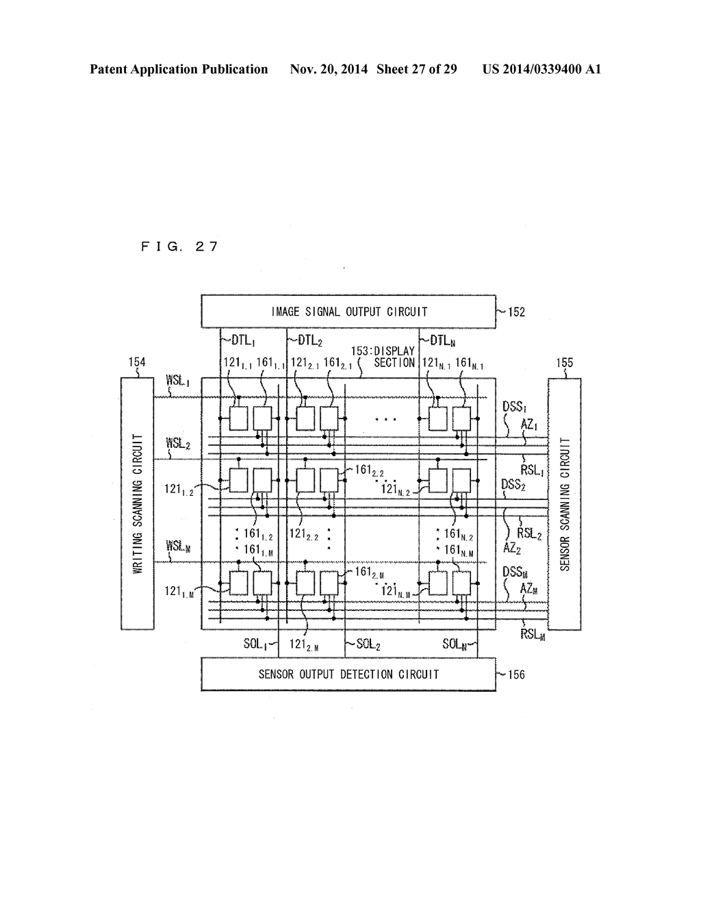 METHOD FOR OPERATING OPTICAL SENSOR CIRCUIT, AND METHOD FOR OPERATING     DISPLAY APPARATUS PROVIDED WITH OPTICAL SENSOR CIRCUIT - diagram, schematic, and image 28