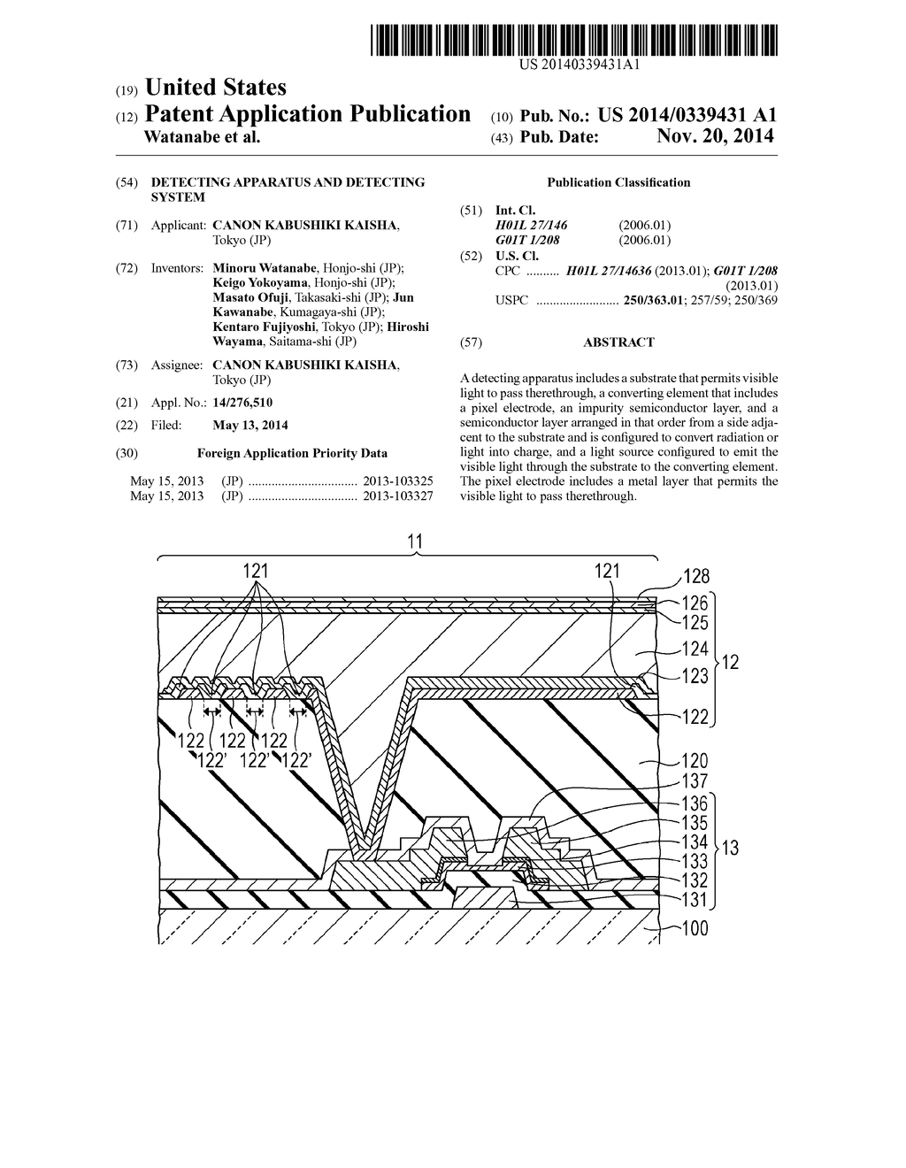 DETECTING APPARATUS AND DETECTING SYSTEM - diagram, schematic, and image 01