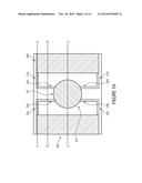 DEVICE COMPRISING A SPRING AND AN ELEMENT SUSPENDED THEREON, AND METHOD     FOR MANUFACTURING SAME diagram and image