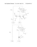 BLOW MOULDING MACHINE WITH SEPARATE PRESSURE PAD CONTROL diagram and image