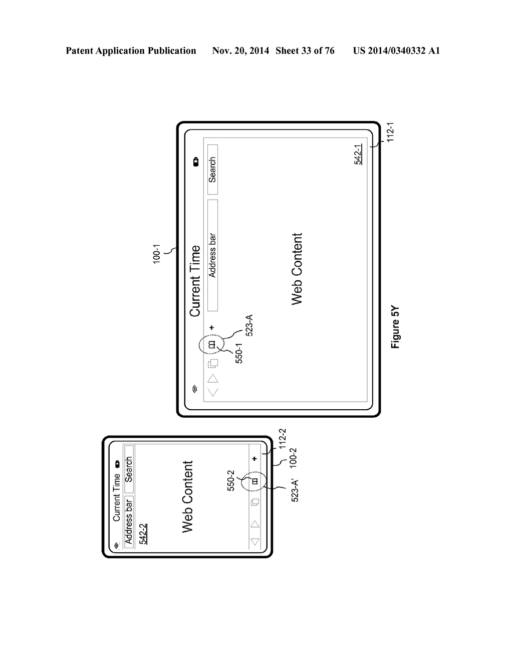 DEVICE, METHOD, AND GRAPHICAL USER INTERFACE WITH INTERACTIVE POPUP VIEWS - diagram, schematic, and image 34