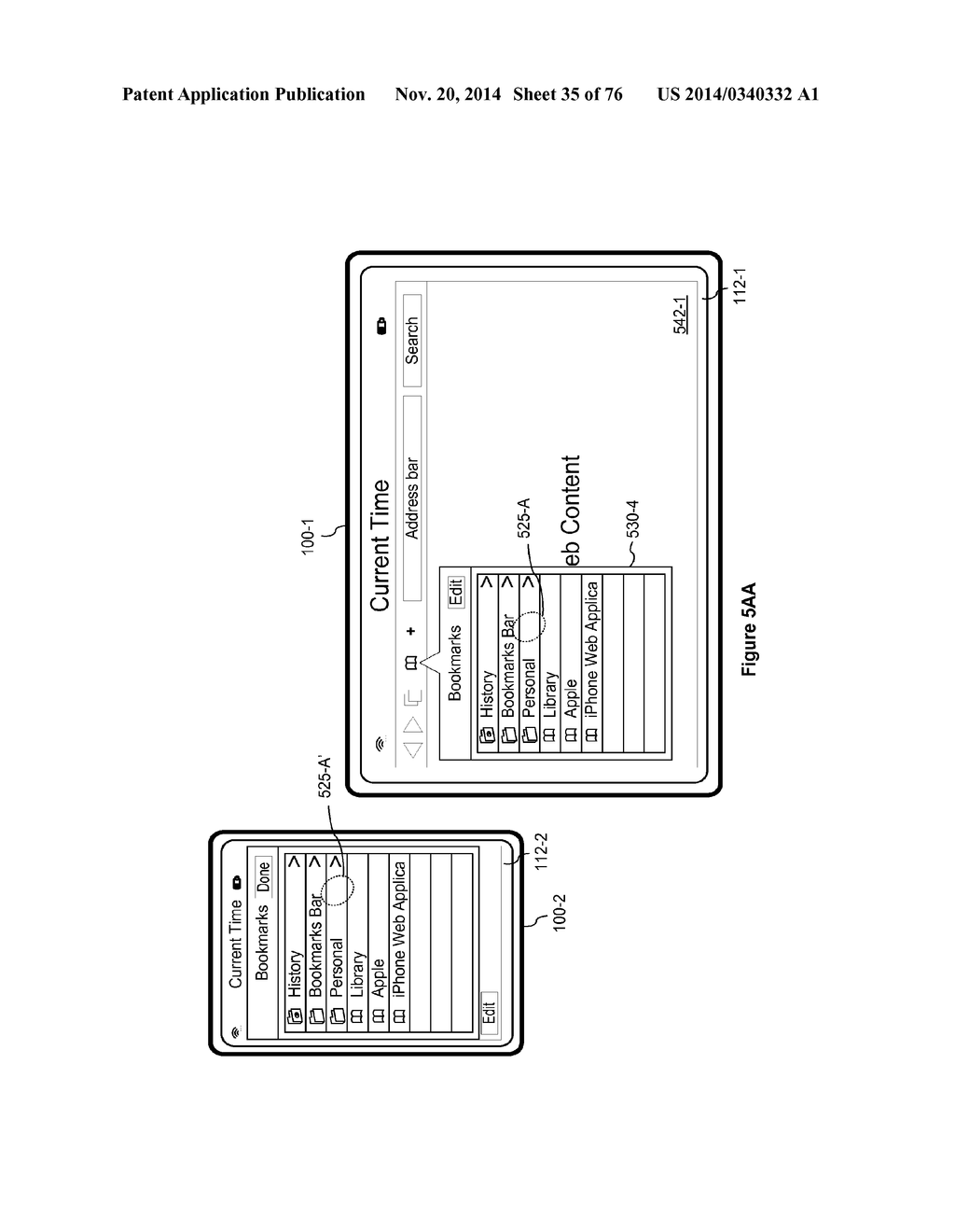 DEVICE, METHOD, AND GRAPHICAL USER INTERFACE WITH INTERACTIVE POPUP VIEWS - diagram, schematic, and image 36