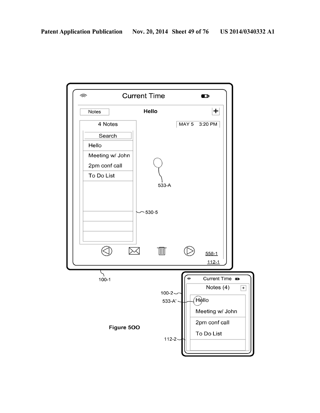 DEVICE, METHOD, AND GRAPHICAL USER INTERFACE WITH INTERACTIVE POPUP VIEWS - diagram, schematic, and image 50