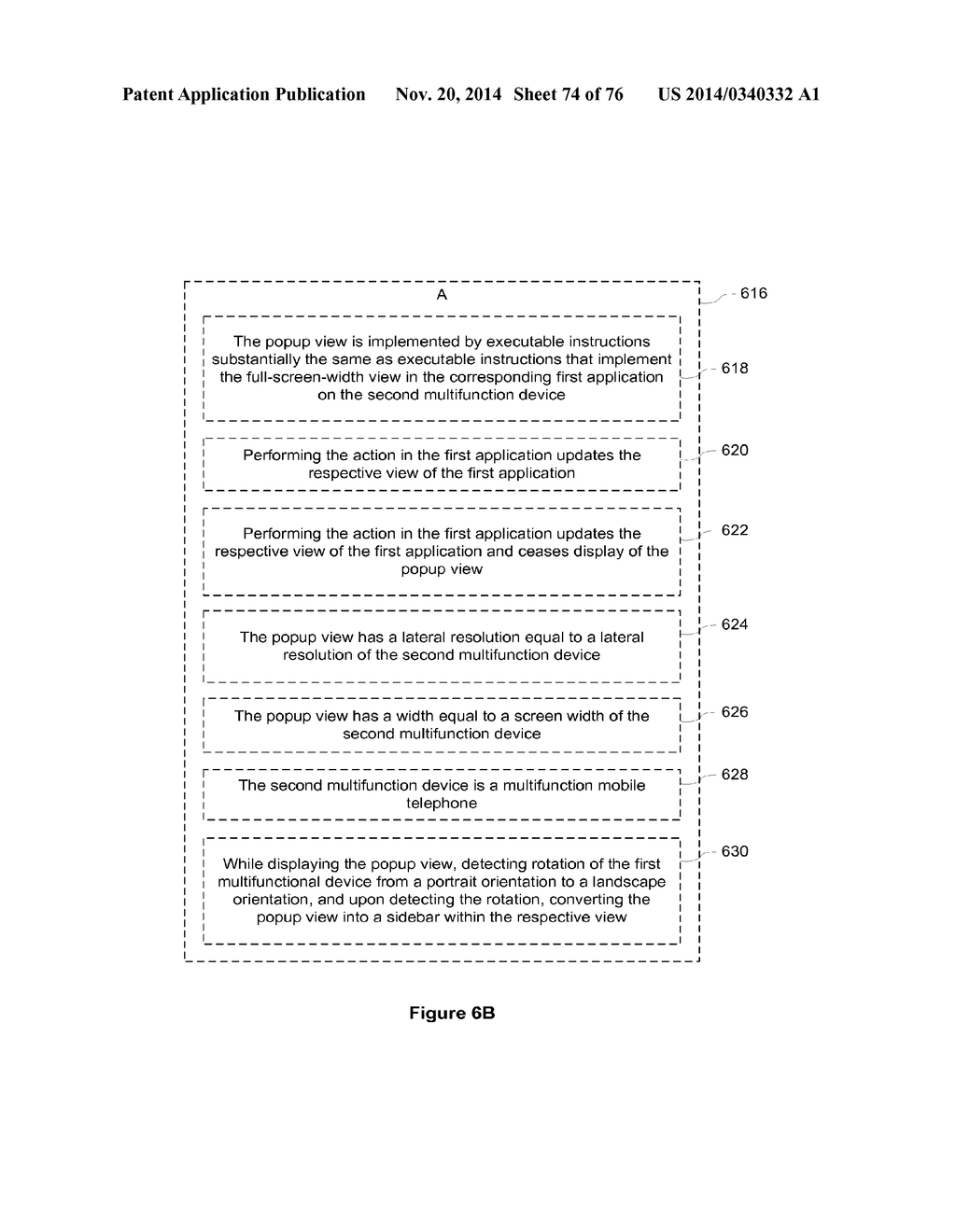 DEVICE, METHOD, AND GRAPHICAL USER INTERFACE WITH INTERACTIVE POPUP VIEWS - diagram, schematic, and image 75