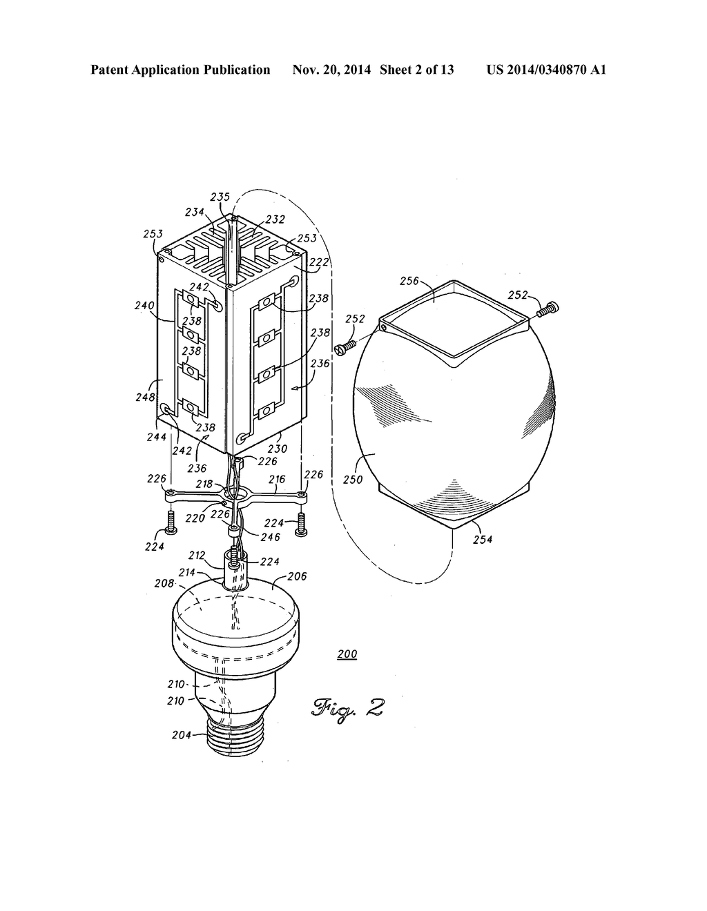 OMNIDIRECTIONAL LED LIGHT BULB - diagram, schematic, and image 03