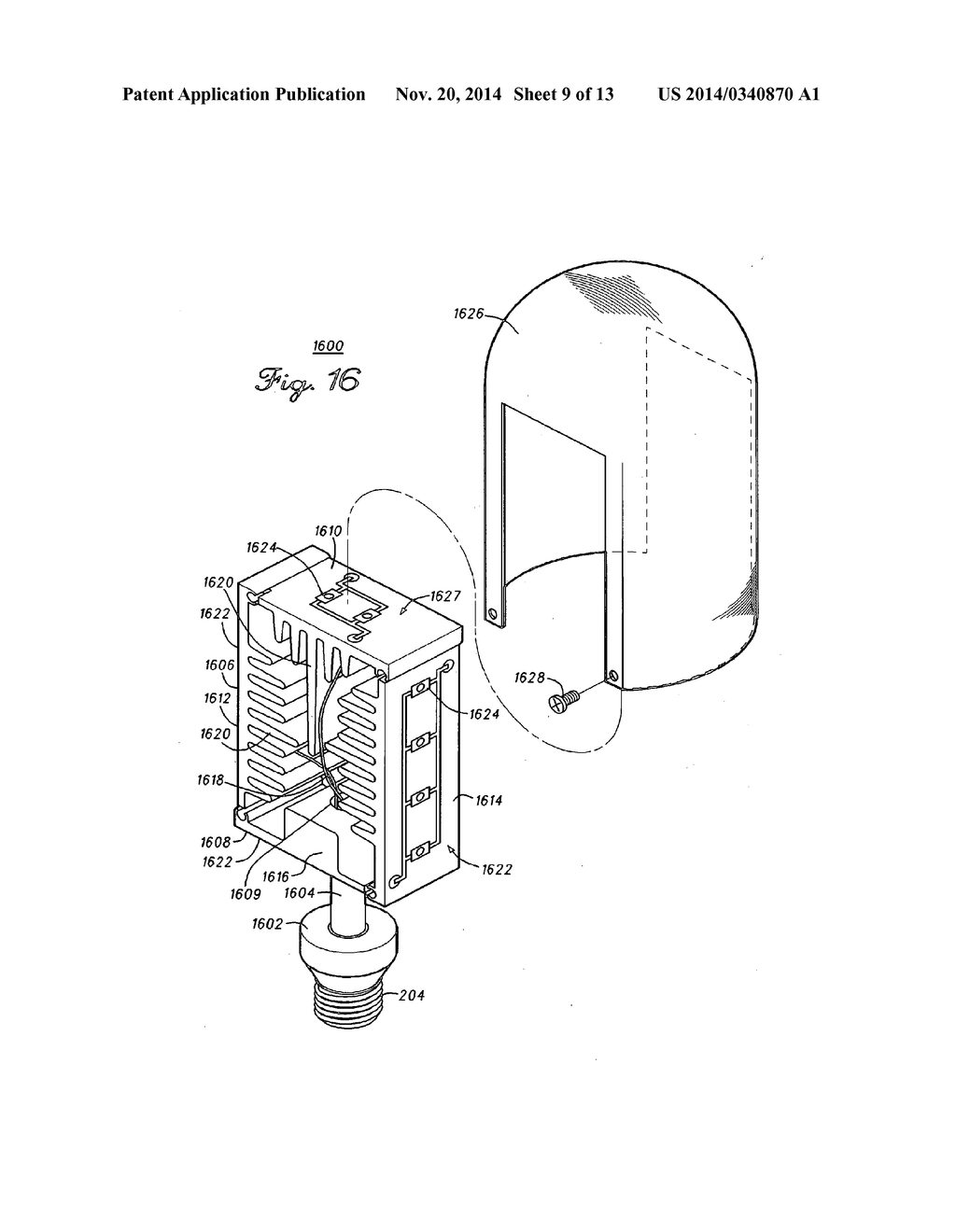 OMNIDIRECTIONAL LED LIGHT BULB - diagram, schematic, and image 10