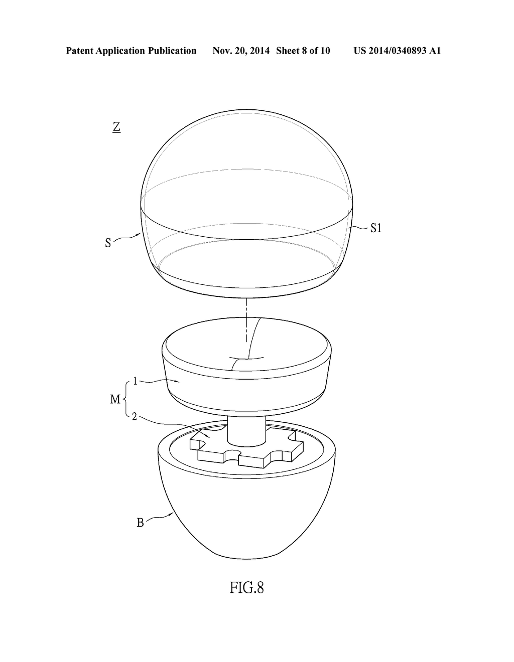 LIGHT-GUIDING STRUCTURE AND LIGHT-EMITTING DEVICE - diagram, schematic, and image 09