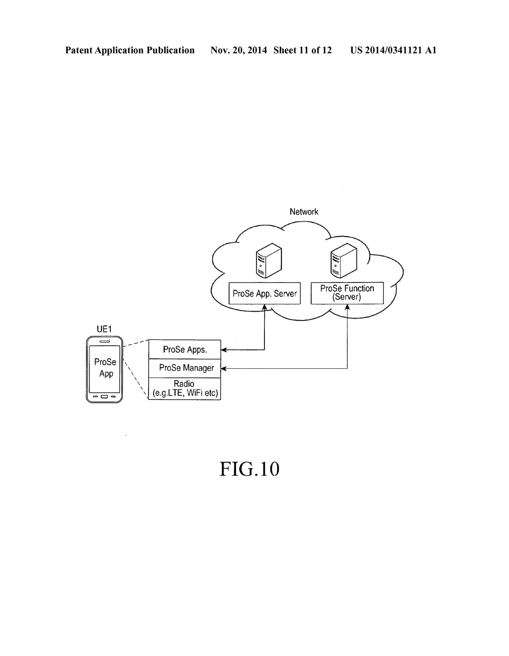 METHOD AND APPARATUS FOR COMMUNICATION BETWEEN USER EQUIPMENTS IN WIRELESS     COMMUNICATION SYSTEM - diagram, schematic, and image 12