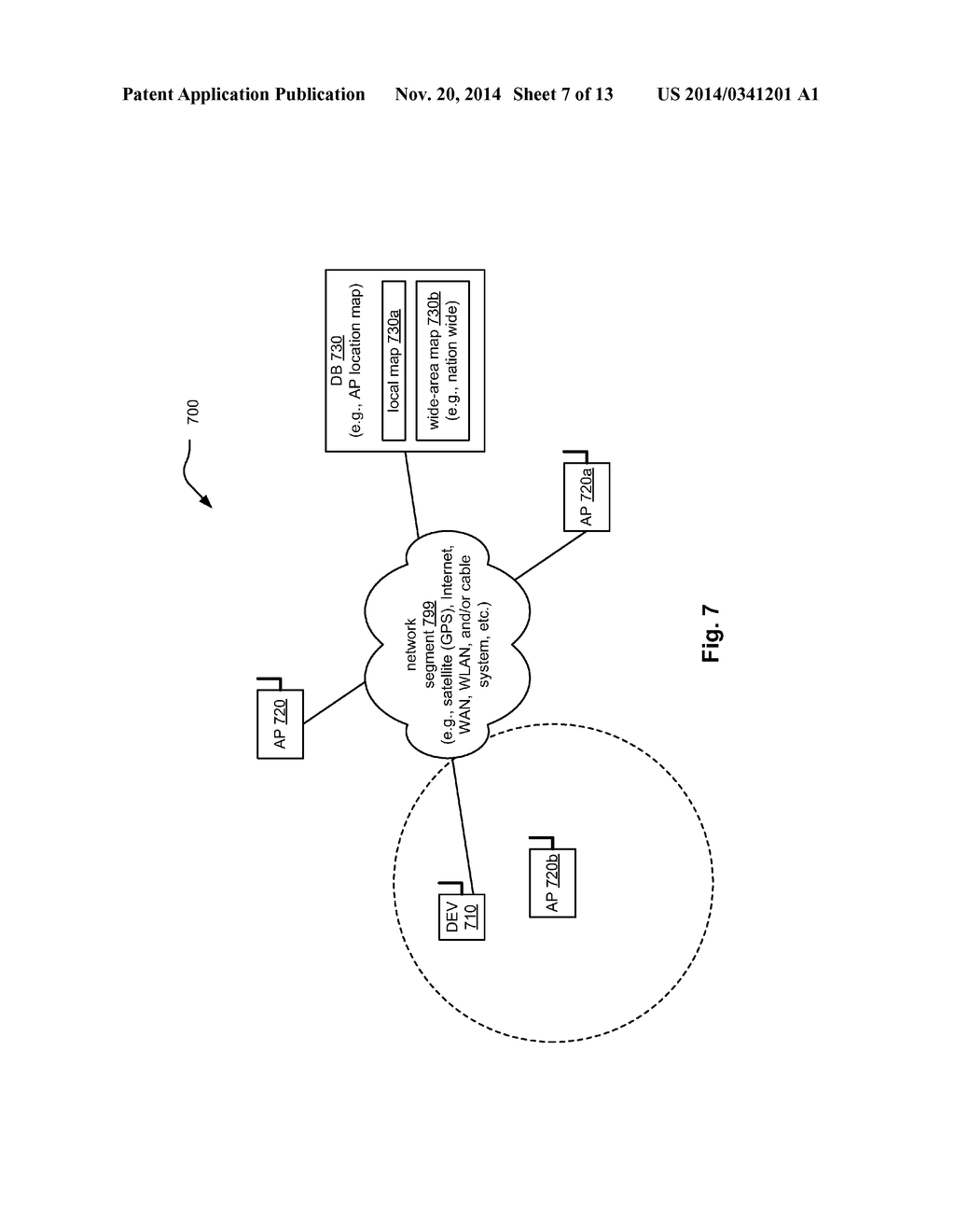 Hybrid location determination for wireless communication device - diagram, schematic, and image 08