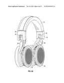 Internal-External Speaker Headphones that Transform Into a Portable Sound     System diagram and image