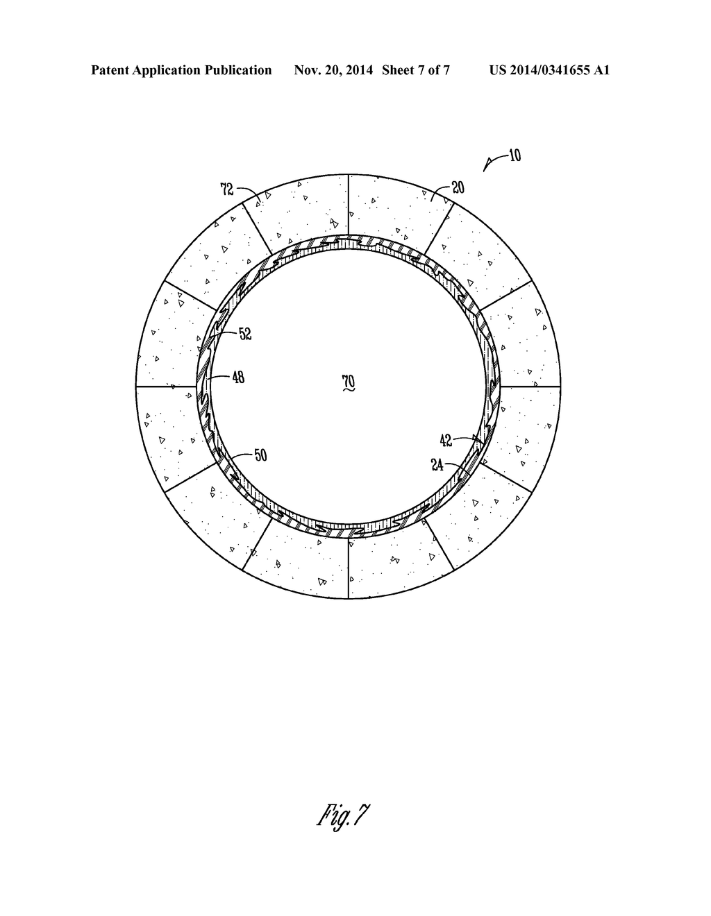 MANHOLE LINER AND METHOD OF USING THE SAME - diagram, schematic, and image 08