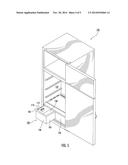 Refrigerator Crisper and Ozonation System and Method diagram and image