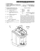 BEVERAGE FORMING DEVICE AND METHOD WITH ACTIVATION BUTTON diagram and image