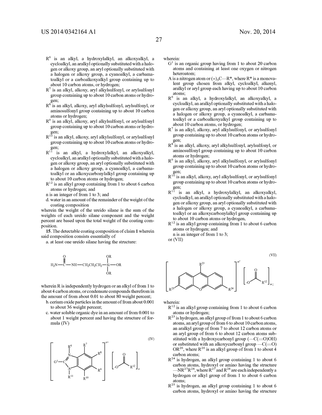 COATING COMPOSITION AND METHOD FOR DETERMINING THE UNIFORMITY AND     THICKNESS OF A NO-RINSE SILANE PRETREATMENT - diagram, schematic, and image 29