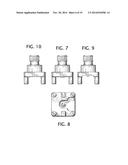 VERTICAL MOUNT PCB COAXIAL CONNECTOR diagram and image