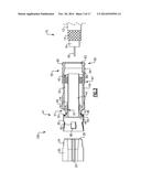 COAXIAL INTERFACE PORT ACCESSORY AND PORT FACILITATING SLIDE-ON     ATTACHMENT AND ROTATIONAL DETACHMENT OF CABLE CONNECTORS diagram and image