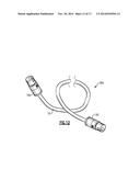 COAXIAL INTERFACE PORT ACCESSORY AND PORT FACILITATING SLIDE-ON     ATTACHMENT AND ROTATIONAL DETACHMENT OF CABLE CONNECTORS diagram and image