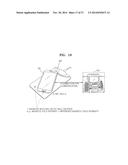 METHOD OF CONTROLLING COMMUNICATION UNIT VIA MAGNETIC SENSOR AND     ELECTRONIC DEVICE USING THE METHOD diagram and image