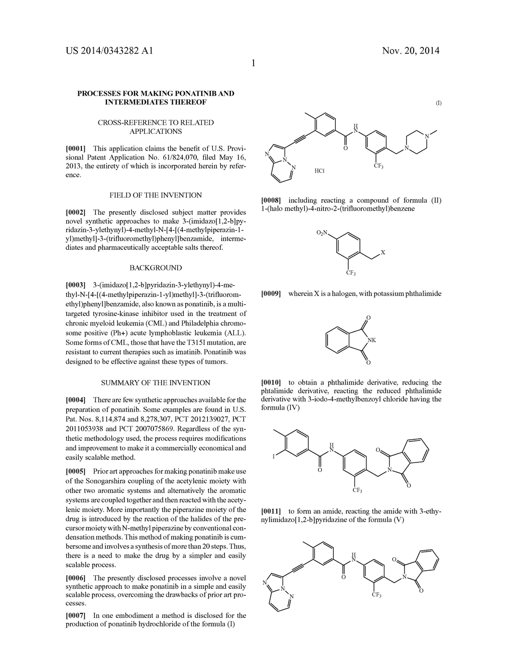 PROCESSES FOR MAKING PONATINIB AND INTERMEDIATES THEREOF - diagram, schematic, and image 02