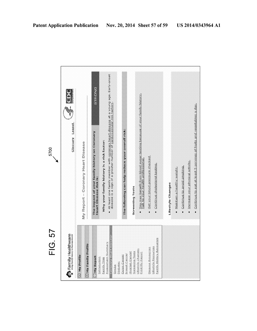 PERSONAL ASSESSMENT INCLUDING FAMILIAL RISK ANALYSIS FOR PERSONALIZED     DISEASE PREVENTION PLAN - diagram, schematic, and image 58