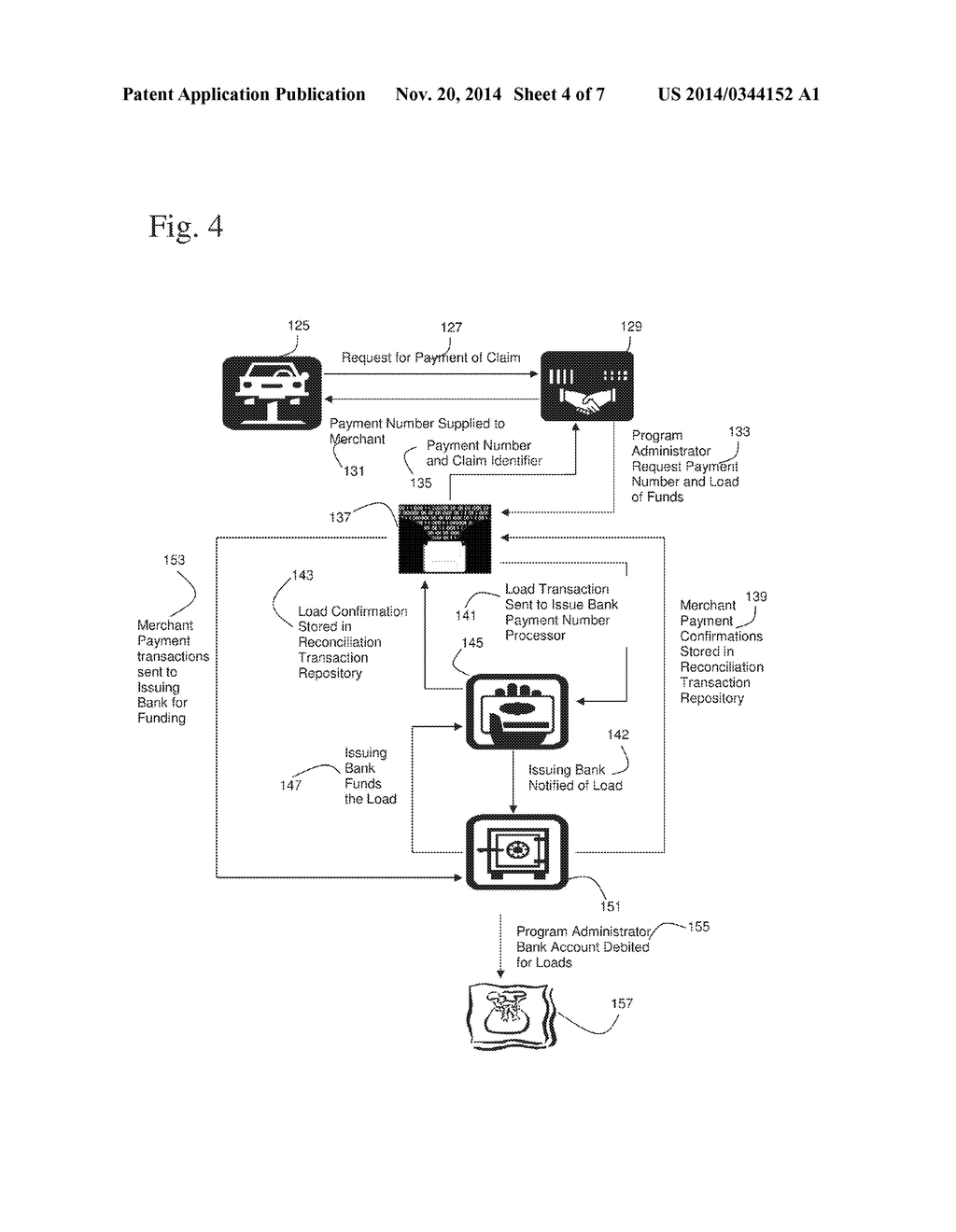 METHOD OF PROVIDING SECURE PAYMENT AND TRANSACTION RECONCILIATION - diagram, schematic, and image 05