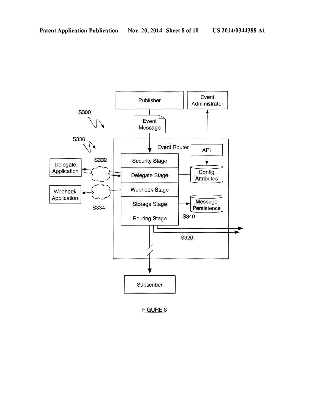 SYSTEM AND METHOD FOR ENABLING REAL-TIME EVENTING - diagram, schematic, and image 09
