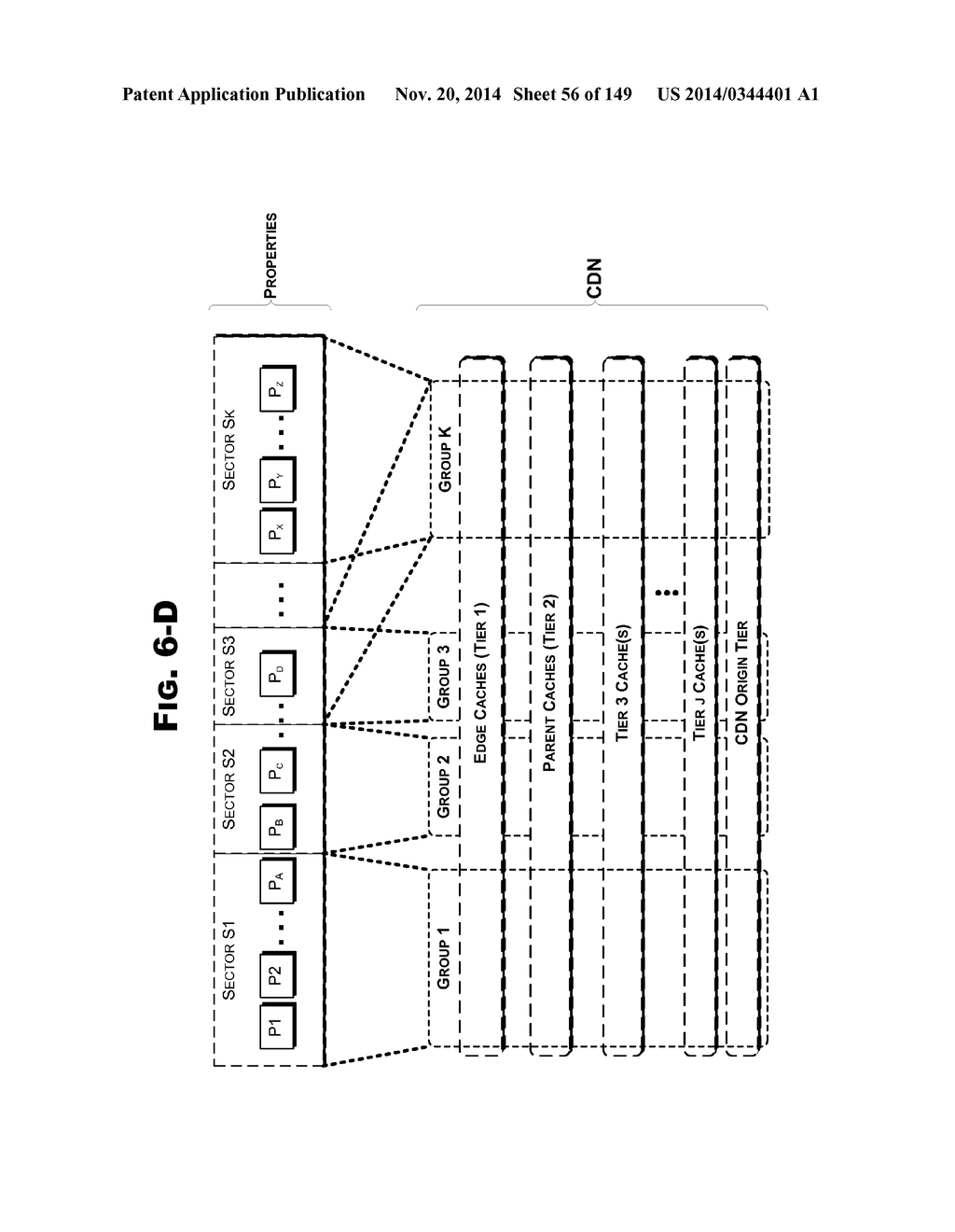 Content Delivery Framework having Origin Services - diagram, schematic, and image 57