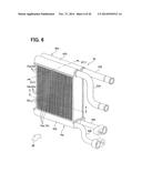 HEAT EXCHANGER AND HEAT PUMP CYCLE PROVIDED WITH THE SAME diagram and image