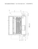 TESTING SYSTEM FOR TESTING A PORTABLE ELECTRONIC DEVICE diagram and image